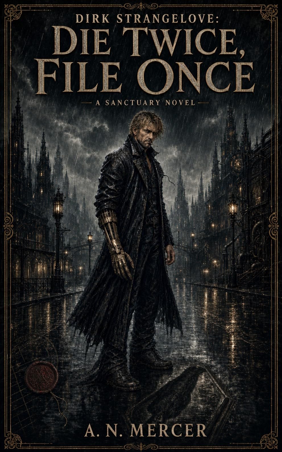 Cover of Dirk Strangelove: Die Twice, File Once